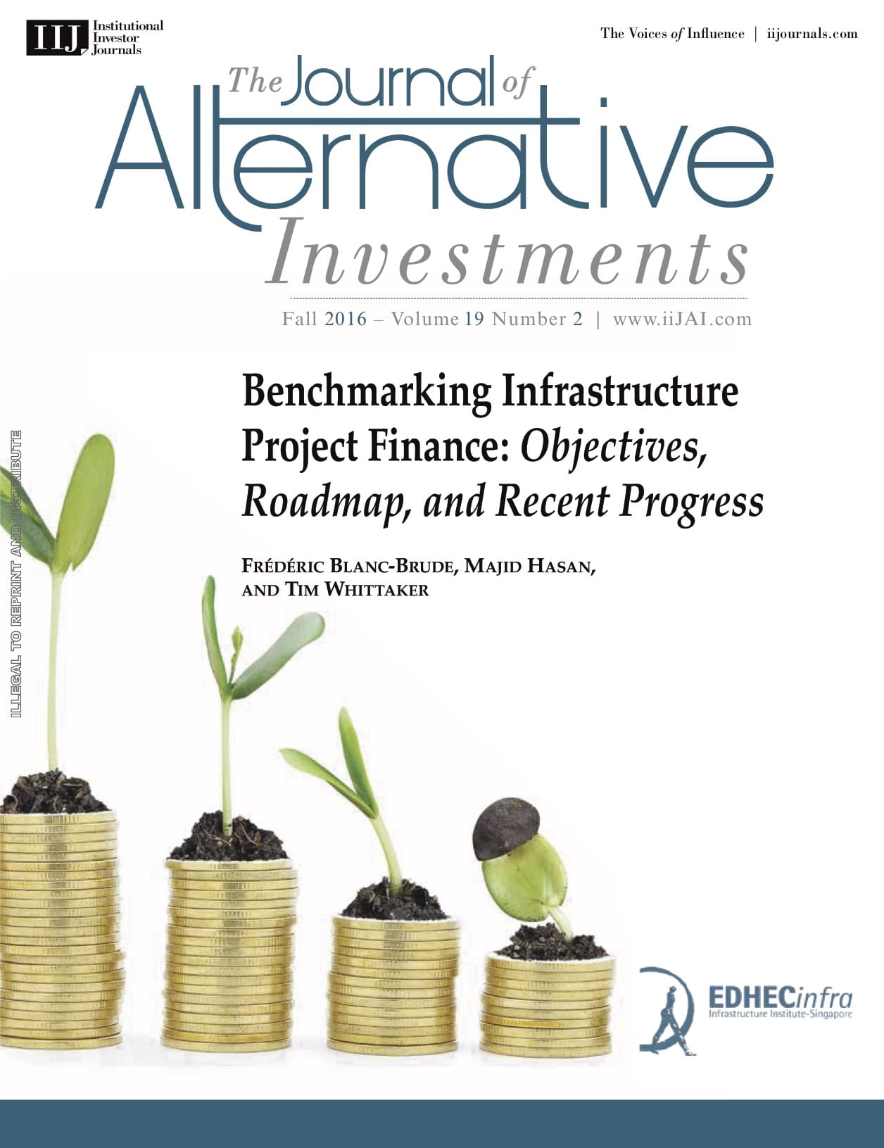 Benchmarking Infrastructure Project Finance: Objectives, Roadmap, and Recent Progress