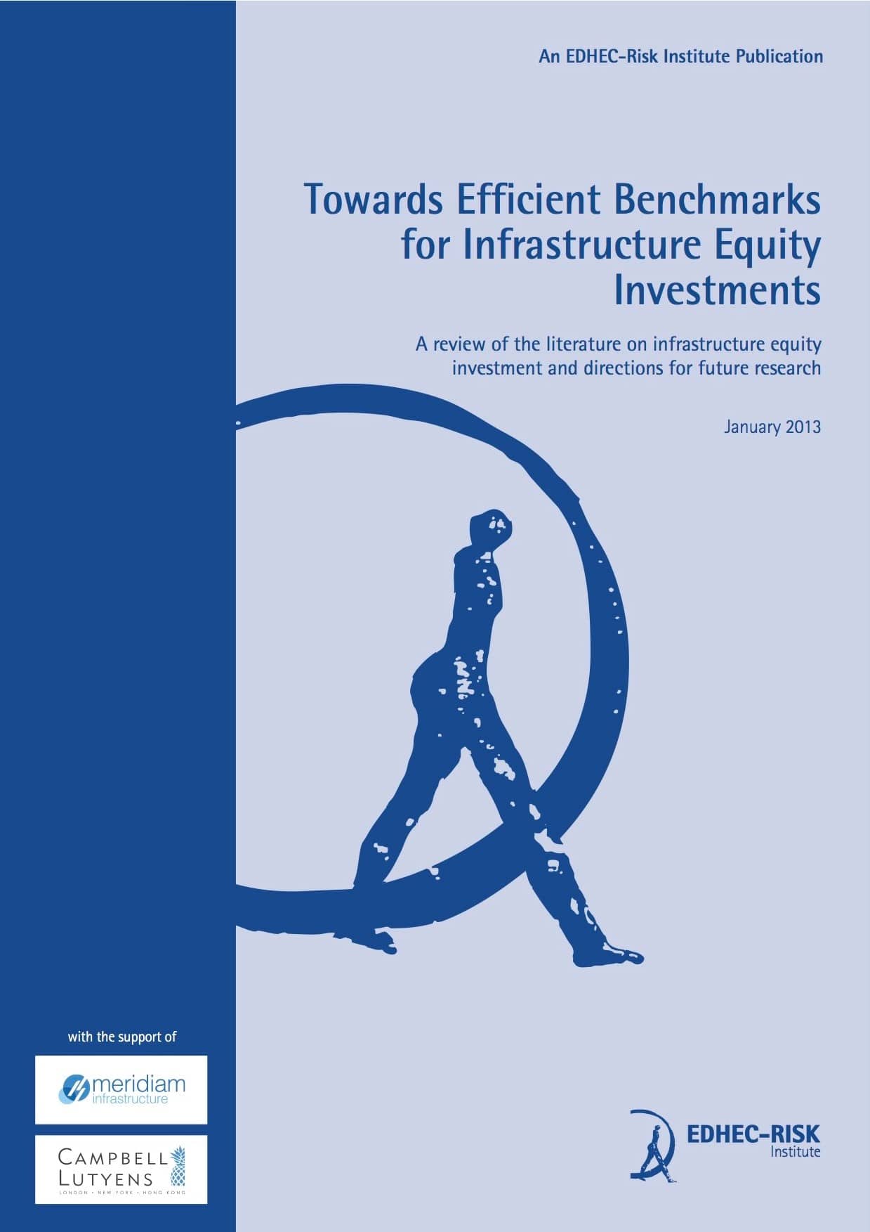 Towards efficient benchmarks for infrastructure equity investments